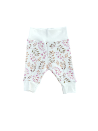 Broek Rib Leaves Mauve