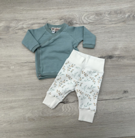 Newborn Set Bloem Blauw