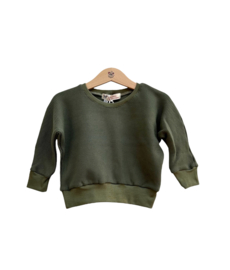 Lounge Sweater Cable Green
