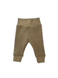 Broek Wafel Olive