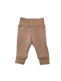 Broek Wafel Taupe