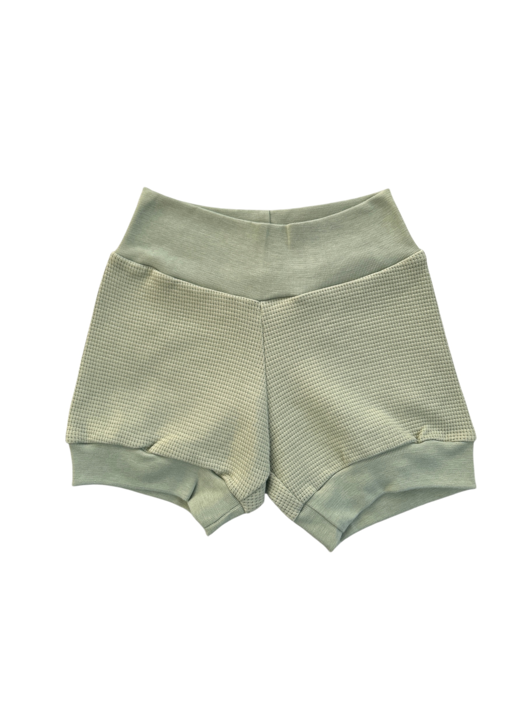 Short Wafel Dusty Green