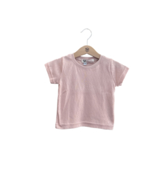 T-shirt Pointelle Roze