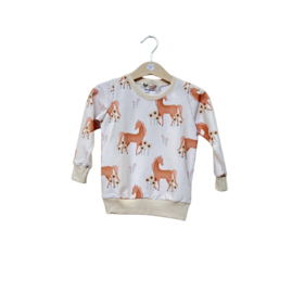 Sweater Horse Flower