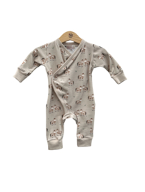 Overslagboxpakje Hannah Beige