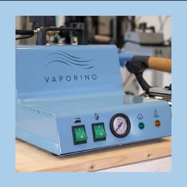 Battistella Vaporino Inox Maxi Turquoise 2.8liter model stoomstrijkijzer