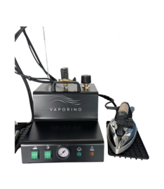 Vaporino inox maxi BLACK stoomstrijkijzer 2,8 liter