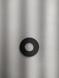 Keteldop rubber zwart 20mm extra sterk tegen hitte