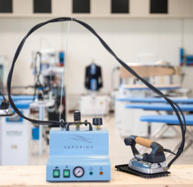 Battistella Vaporino Inox Maxi Turquoise 2.8liter model stoomstrijkijzer