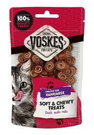 Voskes for Cats Duck shushi rolls 60gr