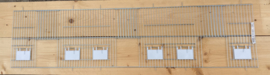 Voorfront  120 x 30 cm met kleppen