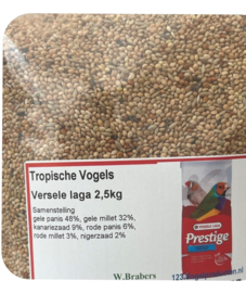 Prestige Tropische vogels 2,5kg
