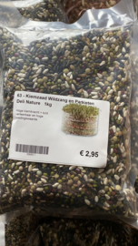 Deli Nature 63 - Kiemzaad Wildzang en Parkieten 1kg