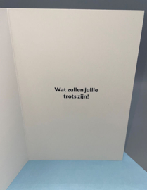 Kaartje Een zoon/jongen