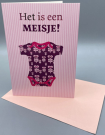 Kaartje Een dochter/meisje