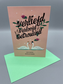Kaartje huwelijk