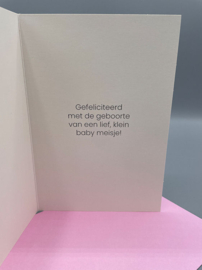 Kaartje Een dochter/meisje