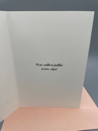 Kaartje Een dochter/meisje