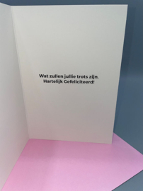 Kaartje Een dochter/meisje