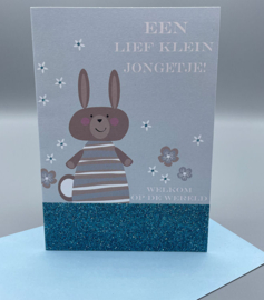 Kaartje Een zoon/jongen