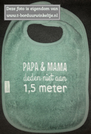 Slab Papa & Mama deden niet aan 1,5 meter