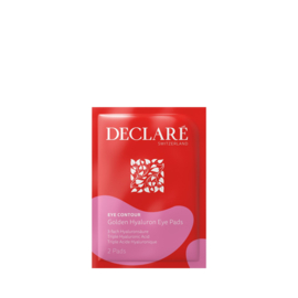 ** NIEUW **Declaré Golden Hyaluron Eye Pads, 2 pads in een sachet