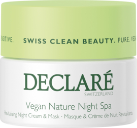 Declaré Vegan Nature Night Spa Cream & Mask