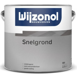 Wijzonol Snelgrond Wit - 2,5 liter