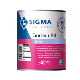 Sigma S2U / Contour PU Mat - 1 liter - WIT