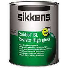 Sikkens Rubbol BL Rezisto High Gloss - 1 liter (Oude etiket) - RAL 9001