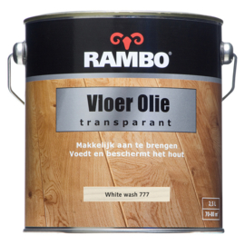 Rambo Vloer Olie Transparant - 750ml - White Wash 0777