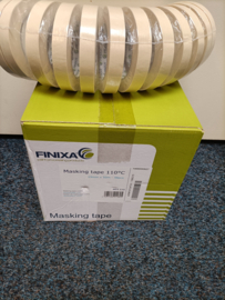 Schilderstape Finixa 19mm creme - 48 rollen!