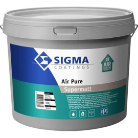 Sigma Air Pure Supermatt Muurverf - 10 liter - Wit