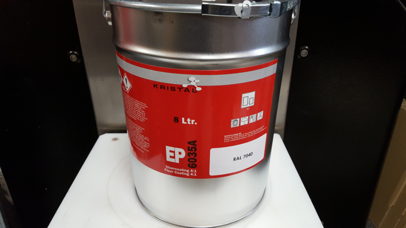 Epoxy Vloercoating 2K - 10 ltr  - RAL 7035