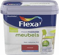 Flexa Mooi Makkelijk Meubels - 750ml - Mooi Rood