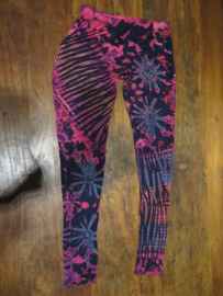 Legging Tie Dye Magenta/ Lila