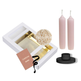 GIFTBOX KAARSENSET MAMA | Kaarsen en kaarsenhouder