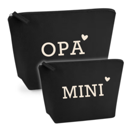 TOILETTAS ZWART | Papa/opa & mini