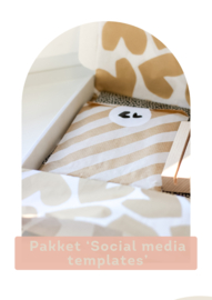 Pakket 'Social media templates'