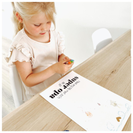 DIY - POSTER OPA | Hand/voet afdruk