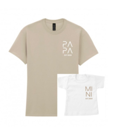 TWINNING SET  |Papa + mini (kruis)