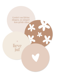 ONDERZETTER SET | Juf
