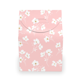 GESCHENKDOOS GROOT | Bloemen met roze