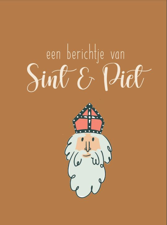 KAART |  Een berichtje van Sint & Piet