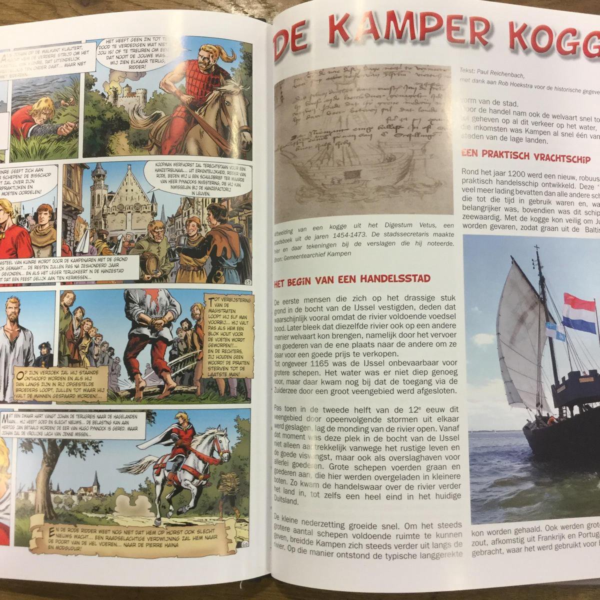 De rode ridder - De rode kogge (Martin Lodewijk)