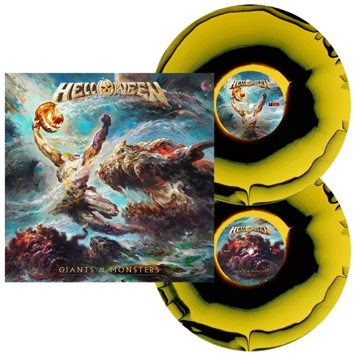 Helloween - Giants & Monsters (Black & Yellow Vinyl)