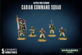 Warhammer 40,000 - Astra Militarium - Cadian Command Squad (47-09)
