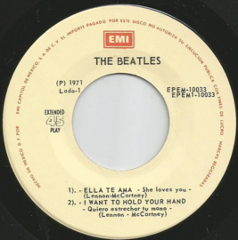 Beatles - Ella te ama (She love you) (7"EP) (Mexico)