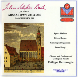 J.S. Bach - Missae BMV 234 & 235 - Sanctus BWV 238 (CD)