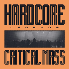 Hardcore legends: Critical mass (Limited edition Red, White & Yellow marbled Vinyl))